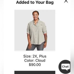 Eddie Bauer sun shirt